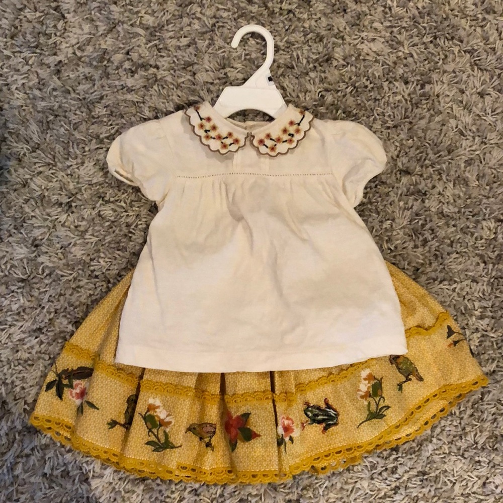 NWT NEXT Baby/toddler skirt and top set